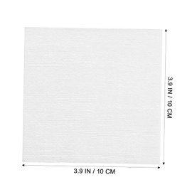 Zerodeko 100Pcs Non Woven Makeup Remover Pads Skin Friendly Absorbent Cleaning Tools White for Daily Makeup Removal and Deep Pore Cleansing