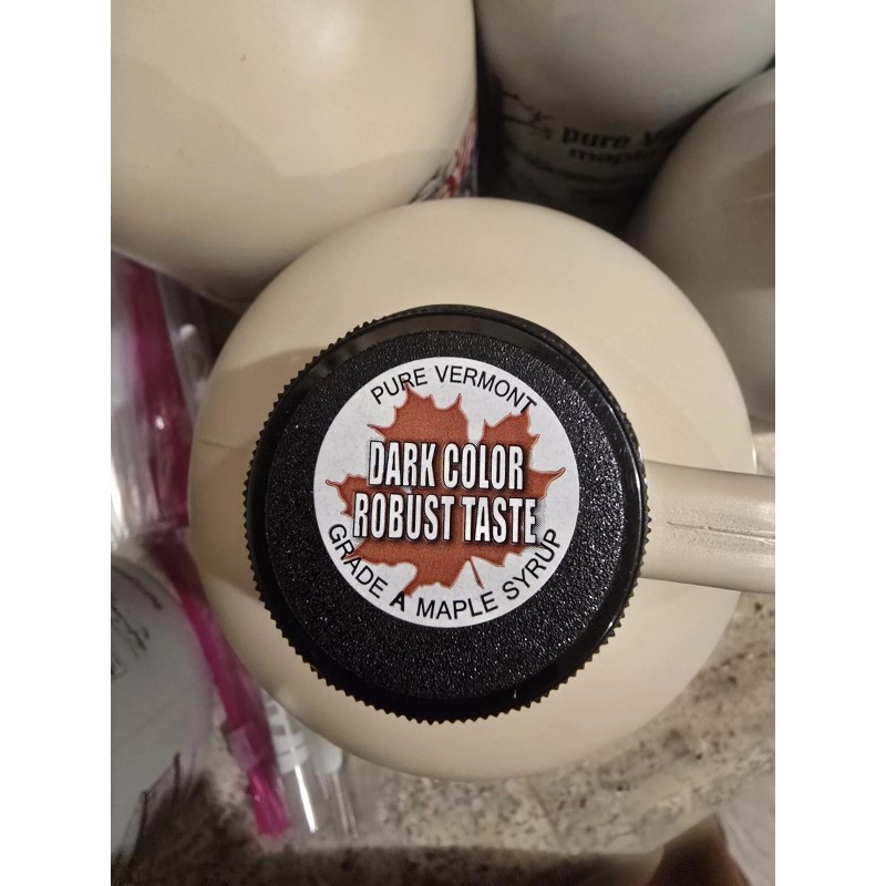 Whipple Hill Maple Syrup Pure Vermont Maple Syrup - Dark