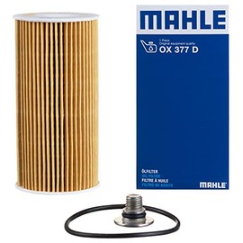 MAHLE OX 377D Oil Filter - Oil Filter with Gasket / Gasket Set