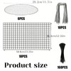 6 Pack Wire Plant Protector with Cover, 23.15" x 12.32"