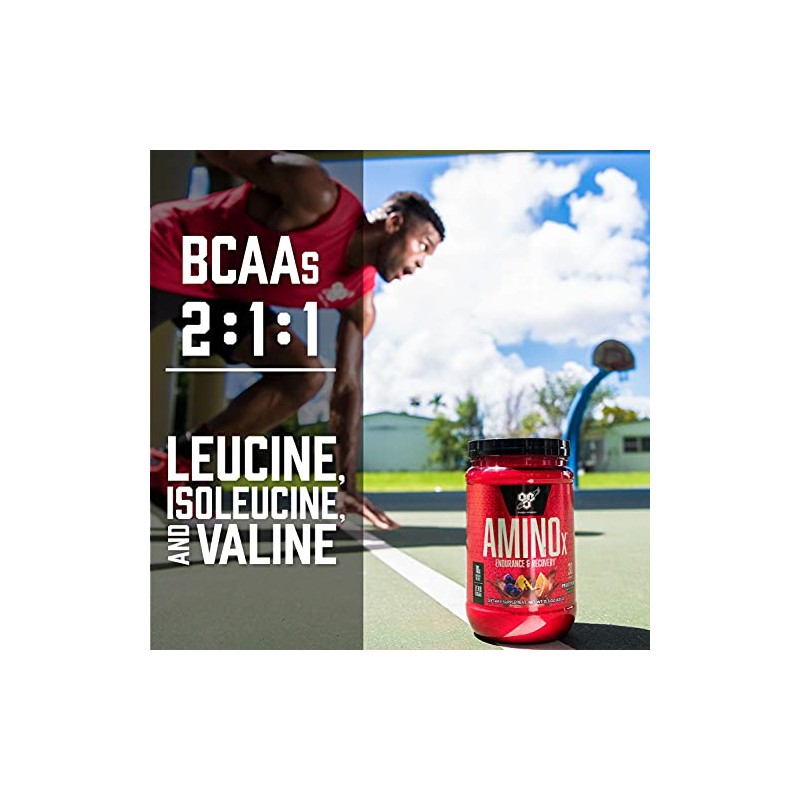 BSN Amino X, Sabor Ponche de Frutas, 435 gr