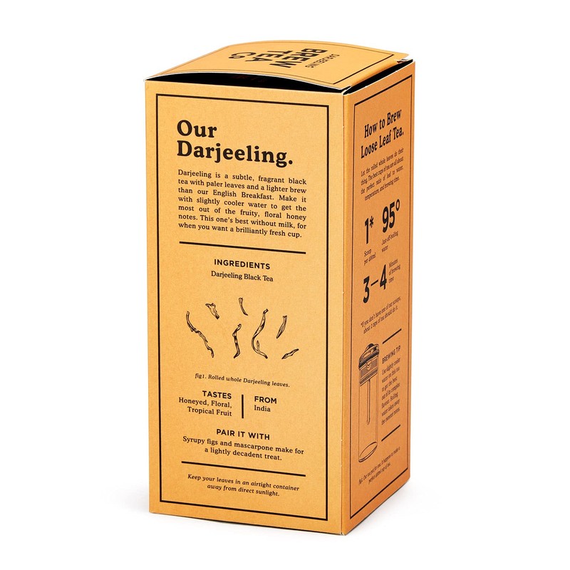 Brew Tea Co - Darjeeling Black Tea, Loose Leaf Tea