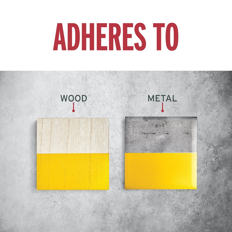 Rust-Oleum 7747502 Stops Rust Brush On Paint, Quart, Gloss Sunburst