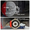 4 Pack Universal Wheel Spacers, 8mm (5/16") Thick, Fits 4