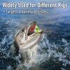 Dr.fish 50 Pack Stacked Fishing Beads Trout Beads Lure Making