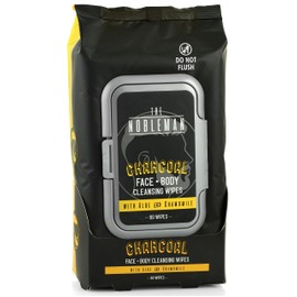 Charcoal Face + Body Cleansing Wipes