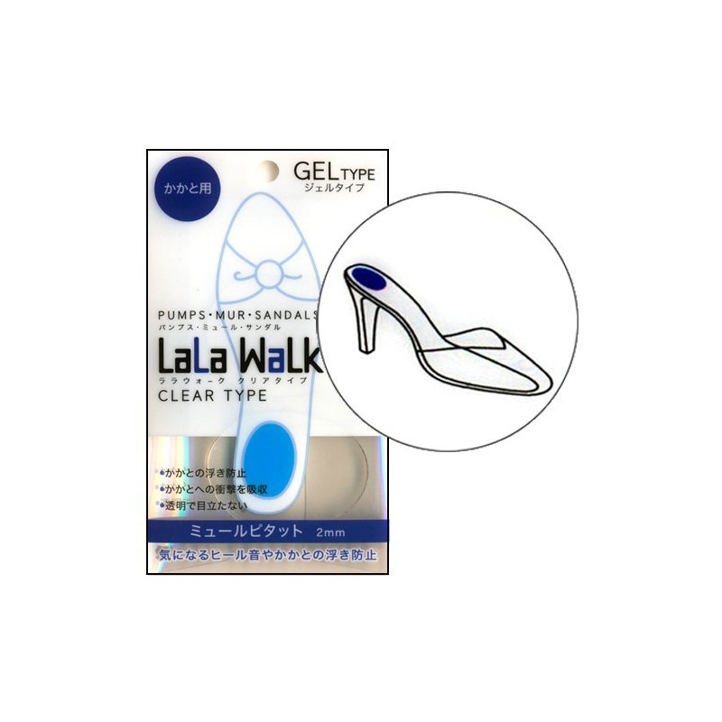 Lala Walk Mule Pitat Heel Cushion