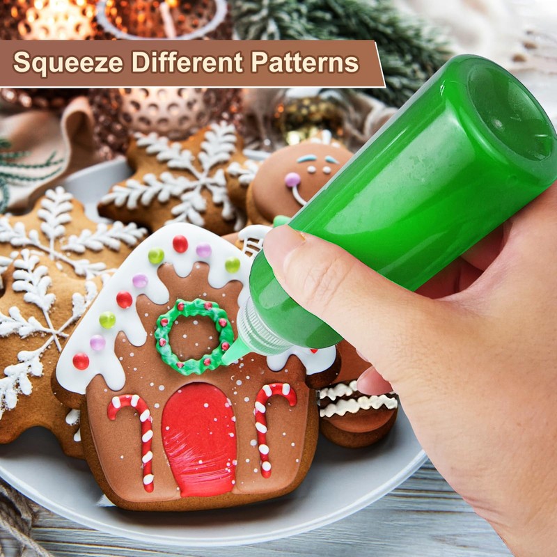 Prebarfun Pack of 10 Squeeze Bottles, 100 ml, Empty Squeeze