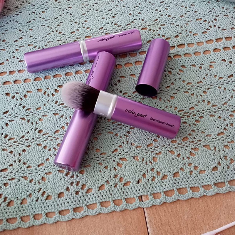 Vela.Yue Retractable Kabuki Brush - Retractable Foundation Brush