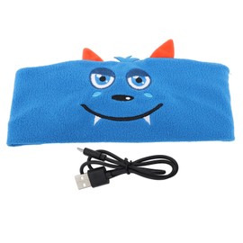 Bluetooth5.2 Headband Wireless Stereo Sound English Voice Prompts Sleep Headband Soft Polyester Music Eye Mask for Sports Travel