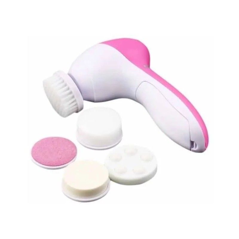 Cepillo Facial Limpieza 5en1 Exfoliante Rostro Belleza