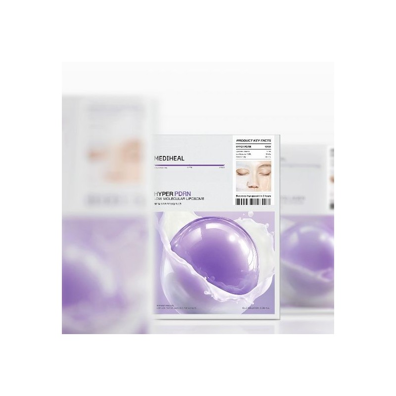Mediheal Hyper PDRN Gel Mask 10 Sheets / 메디힐 하이퍼