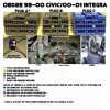 Honda Acura Swap OBD2 SOHC VTEC D16Y8 Wiring Wire Sub