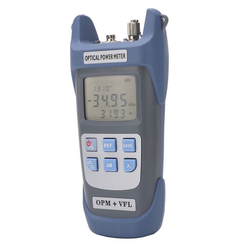 Optical Power Meter Fast Accurate Low Battery Consumption Optical Fiber