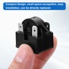 sourcing map 3pcs PTC Refrigerator Starter Relay, 4.7 Ohm 4