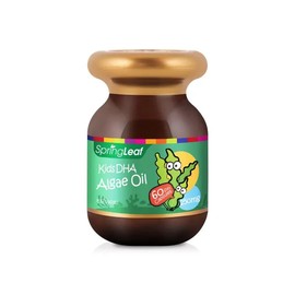 Springleaf Kids Algae Oil 250mg 60 Soft Capsules
