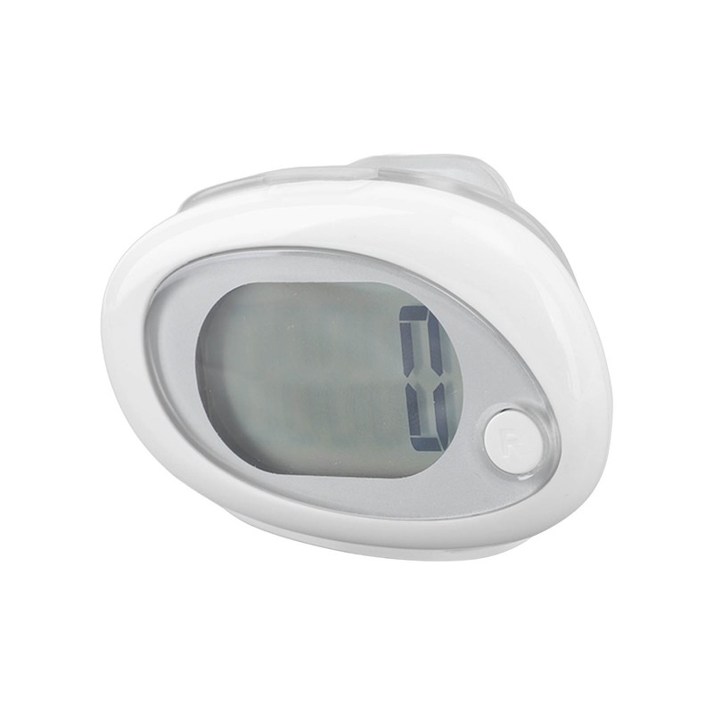 3D Pedometer Simple Step Counter with Clip Lanyard Accurate Quiet