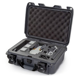Nanuk Waterproof Hard Case with Foam Insert for DJI Air 2S Fly More Combo - Graphite 915-MAVIA2S7