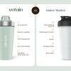 VETAIN Stainless Steel Shaker 700 ml - 100% Leak-Proof -