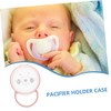 SHOWERORO Safe Pp Material Pacifier Holder Case Baby Pacifier Storage