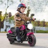 Costway Children Electric Motorcycle Ride on Motorbike w/Training Wheels &