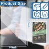 Henoyso 75 Pcs 11" x 17" Rigid Print Protectors, Heavy