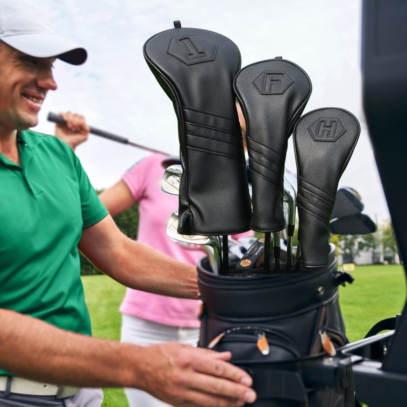 Golf Club Head covers for Driver 460CC DR #1 Black