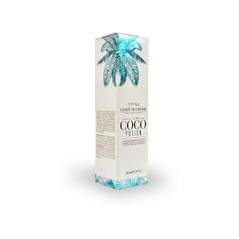 Leave In Coco Potion Firenze 7.5oz para un Cabello Perfecto