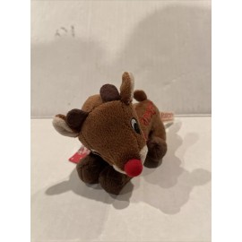 Dan Dee Rudolph the Red Nosed Reindeer Dan Dee 5" Plush Sings & Lights Up Works