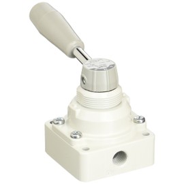 SMC Hand Valve 3 Position Closed Center VH200-02