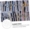 Baluue 200 Pcs Watch Seal Rings Durable Rubber Gaskets for