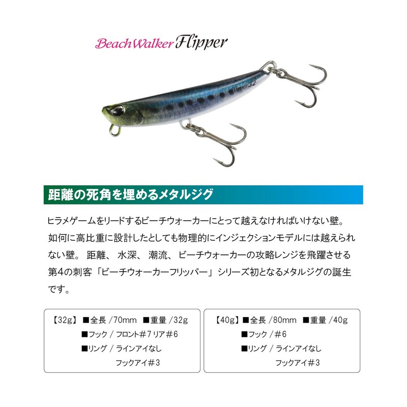 Duo GPA0546 Beach Walker Flipper 32g Peach Glow 70mm