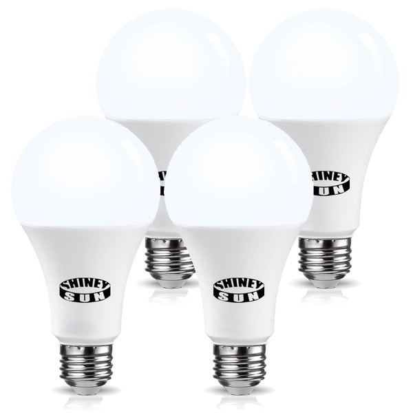 LED Light Bulbs 150-200 Watt Equivalent, 2200LM Super Bright Light