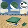 WWLEIHUO 120 x 120 x 20 cm Waterproof Sandpit Cover,