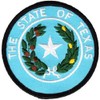 Texas - 3 in Round State Seal Patch