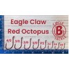 Eagle Claw Lazer Sharp Long Shank Octopus Hook, Offset Up