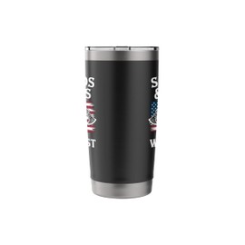 shields and axes we trust american viking norse mythology Stainless Steel Insulated Tumbler