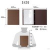 Menu Book Hardcover 12 Pages (6 Sheets 12 Sides) A4
