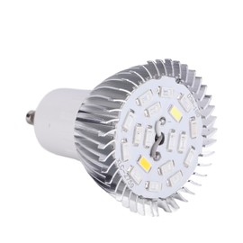 Full Spectrum Led Grow Light High Efficiency Led Grow Light Bulb and Stable Grow Lamp Aluminum School for Home (GU10)
