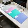 Tuhangcc Binder with Plastic Sleeves 30-Pocket with Clear Sheet Protectors