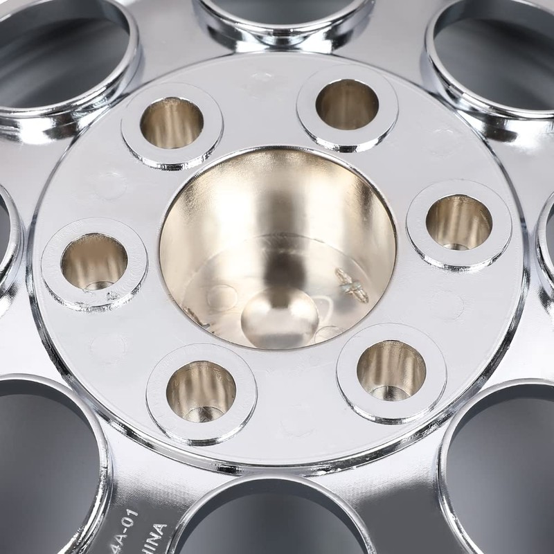 G-PLUS 10" Chrome Wheel Cover Hub Caps Compatible with EZGO