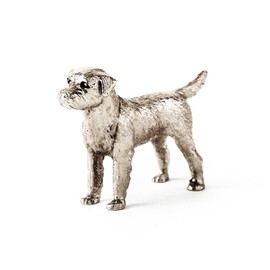 Border Terrier Made in UK Artistic Style Dog Figurine Collection