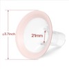 NCVI Replacement Flanges 21mm Compatible with 8782/8102/8122/8128/8116, Breast Pump Accessories,