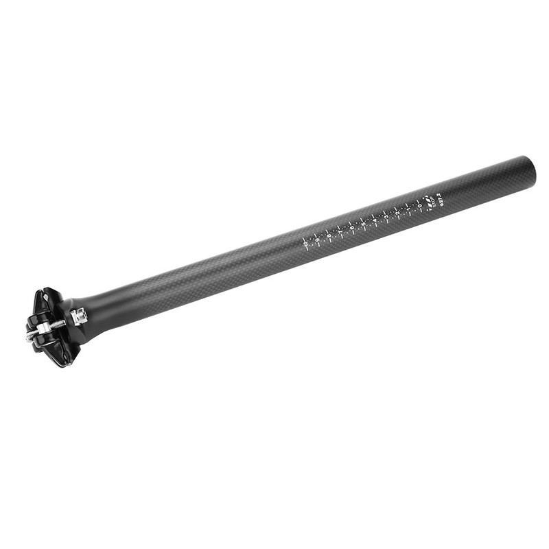 Carbon Fiber Mountain Road Bike Shockproof Bicycle Saddle Seat Post