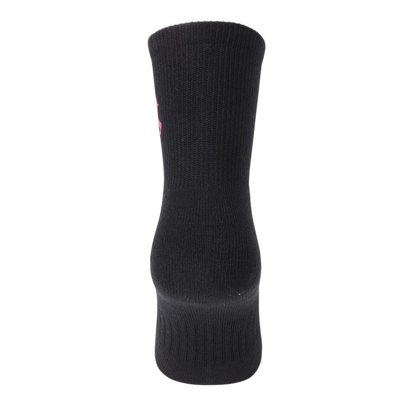 EGOZARU Basketball One Point Socks EZAC-8802-142 (Black x Pink/M/Men's, Lady's)