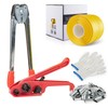 DJSUNPACKING Banding Strapping Kit Pallet Packaging Strapping Tool Set with