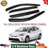 ZERO TOWN For 2010-2015 Toyota Prius ZVW30 Window Visor Vent
