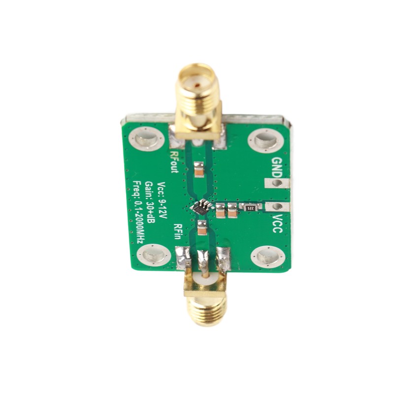 Low Noise Amplifier 0.1 to 2000MHz 30±dB Good Performance Small
