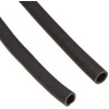 Black rubber tube 0.5 x 0.7 inches (12 x 17