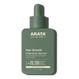 Arata Suero Intensivo Para El Crecimiento Del Cabello - 30 Ml  Aumenta El Crecimiento Del Cabello Y Fortalece Con 5 Capixyl, 3 Redensyl Y 3 Procapil  